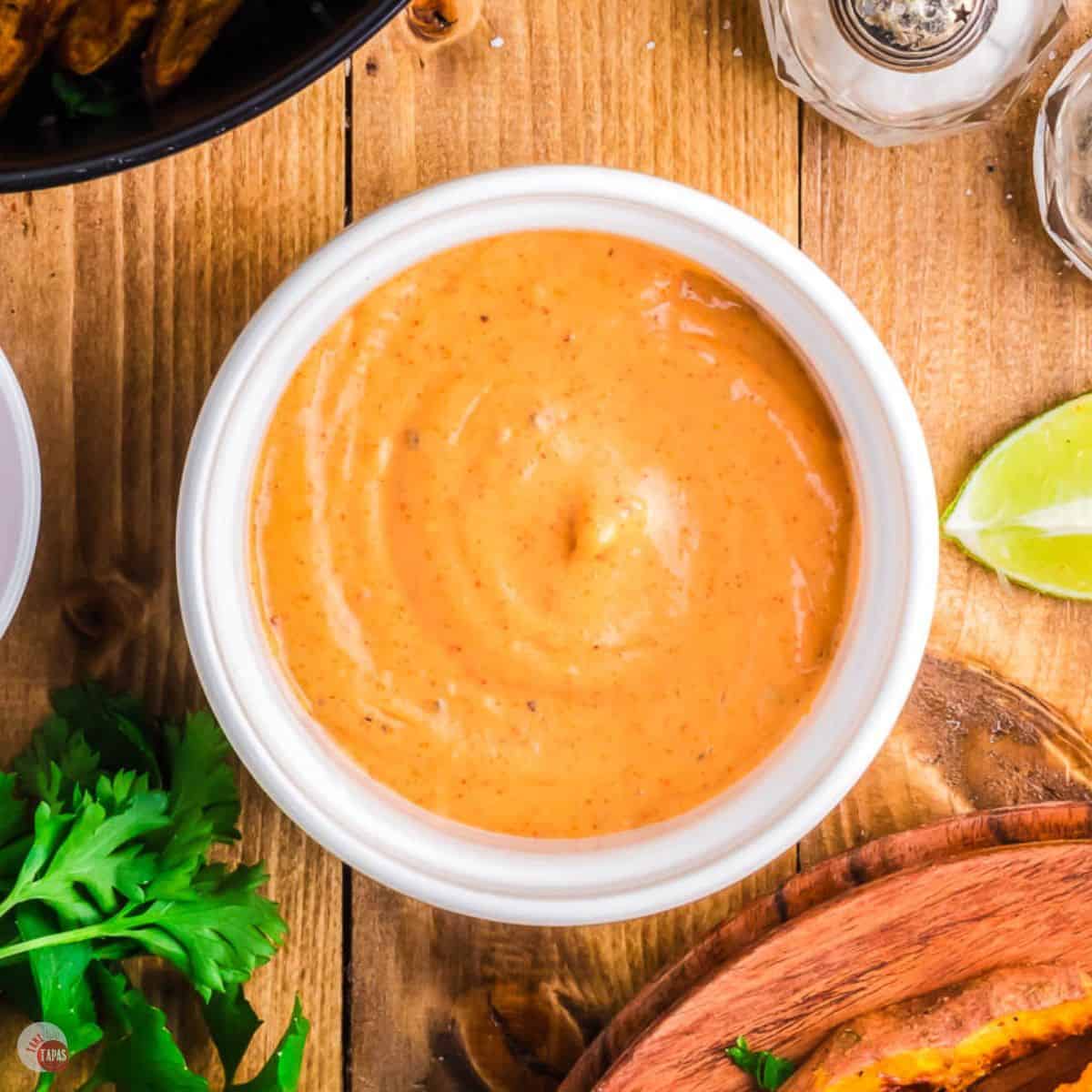spicy mayo dipping sauce featured image