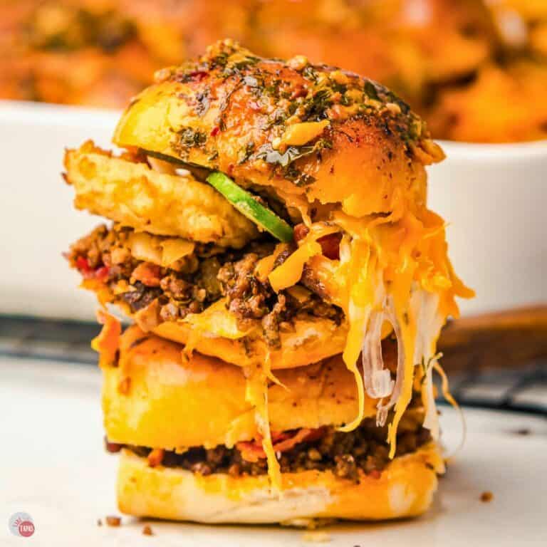 stack of cowboy sliders