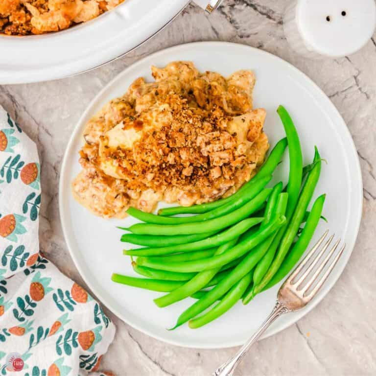 slow cooker chicken and stuffing featured image