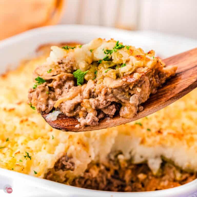 salisbury steak casserole featured image