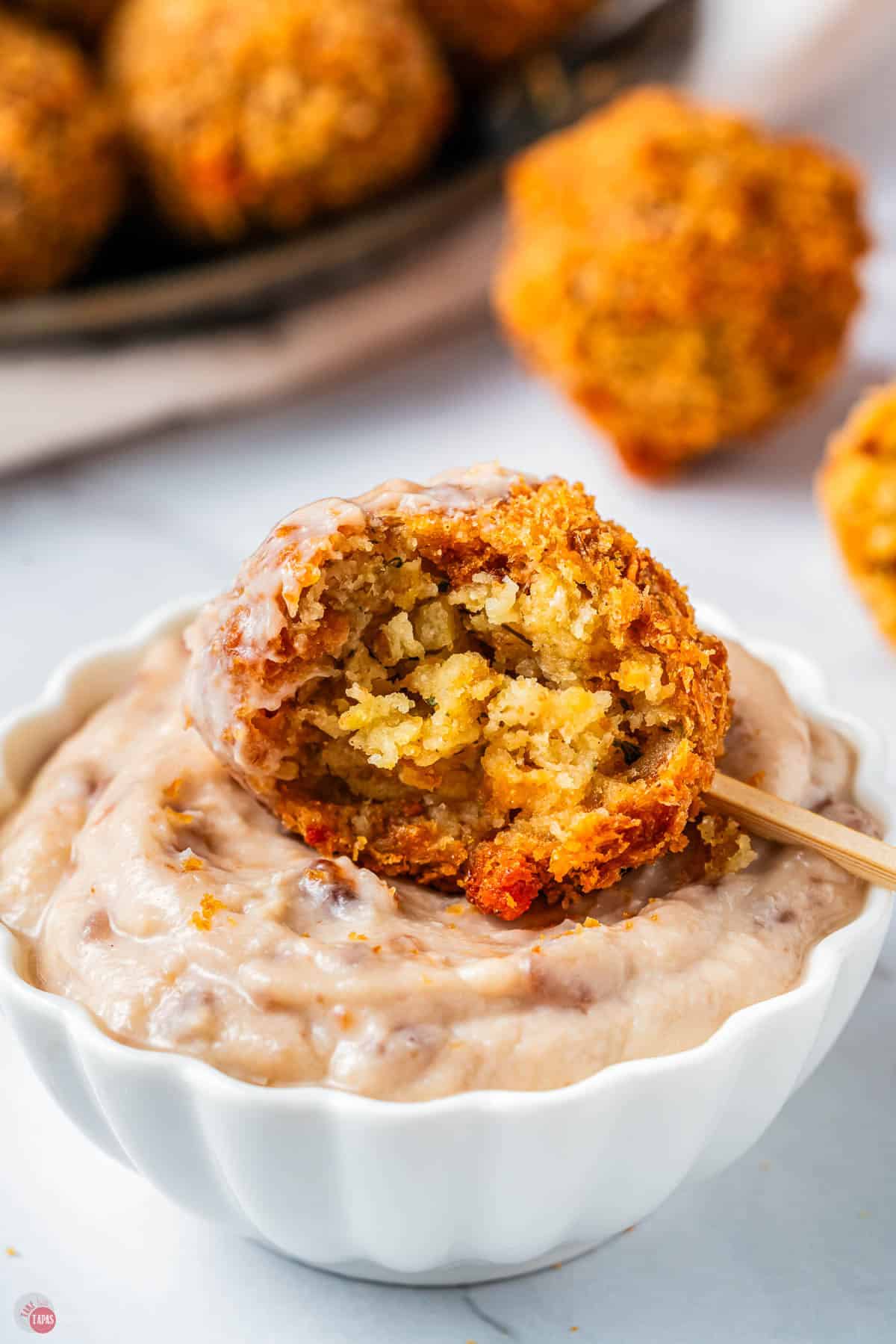 cornbread stuffing balls