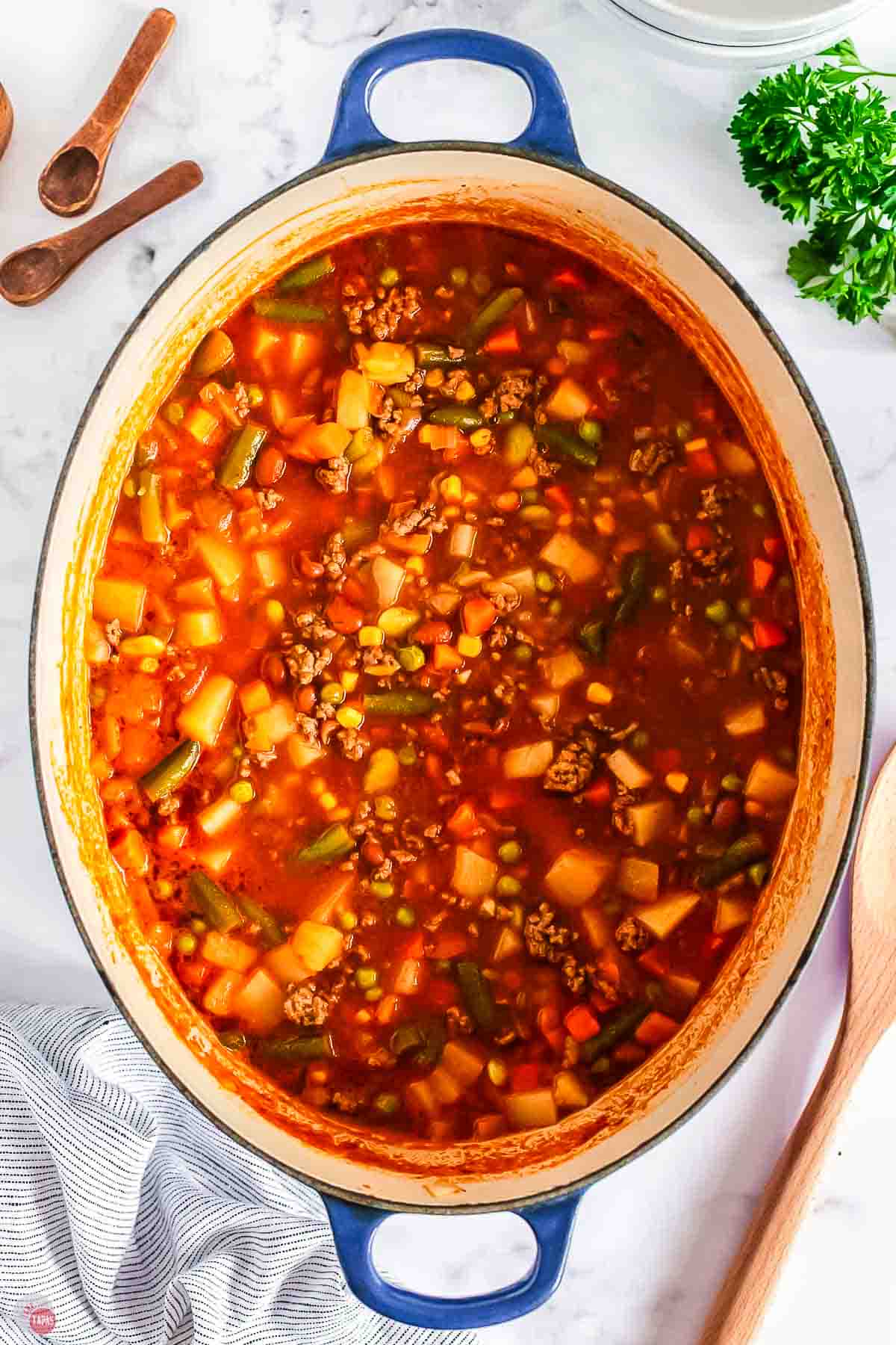 hobo stew in a large pot