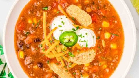 7 Can Taco Soup Recipe 7 Can Taco Soup Recipe