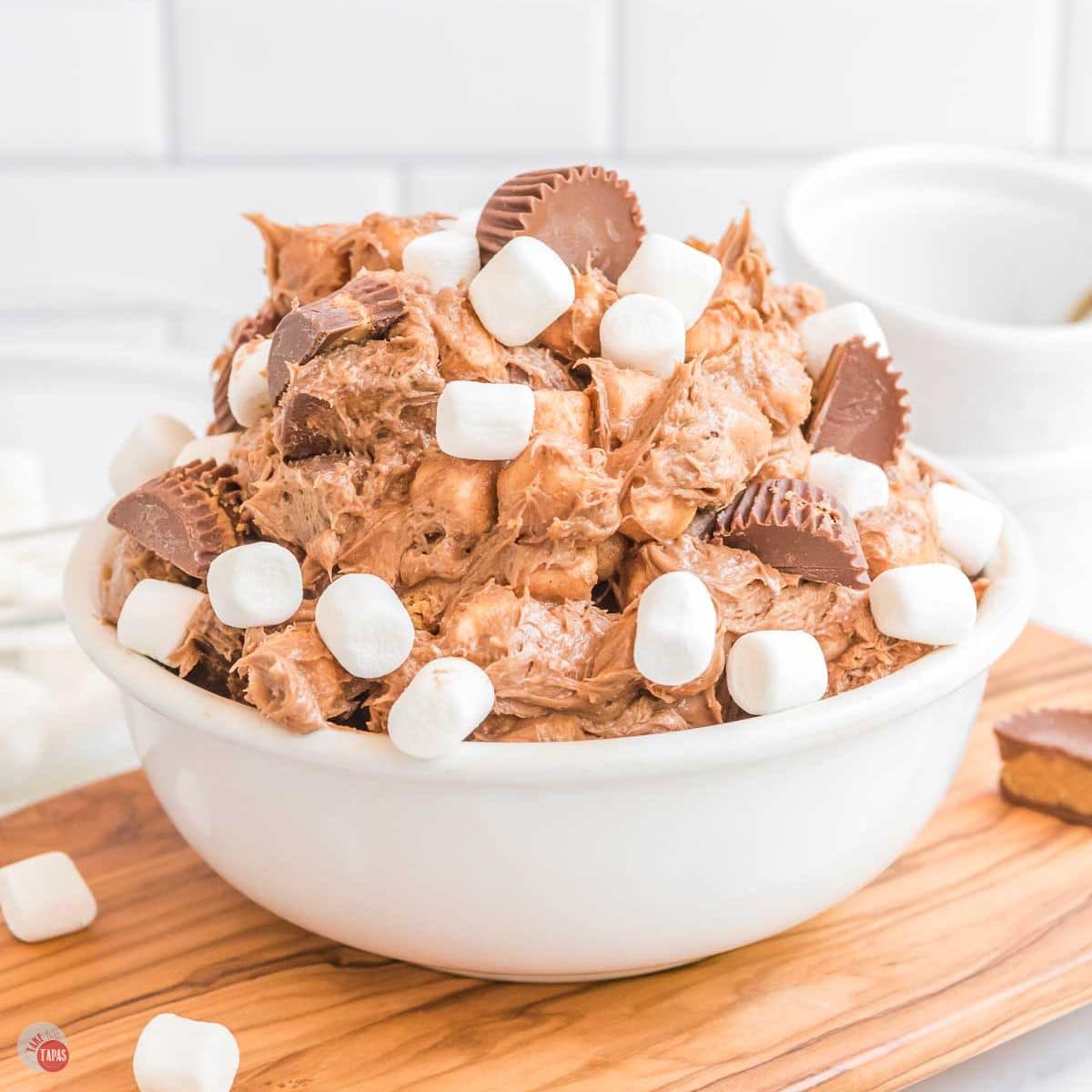bowl of peanut butter fluff salad