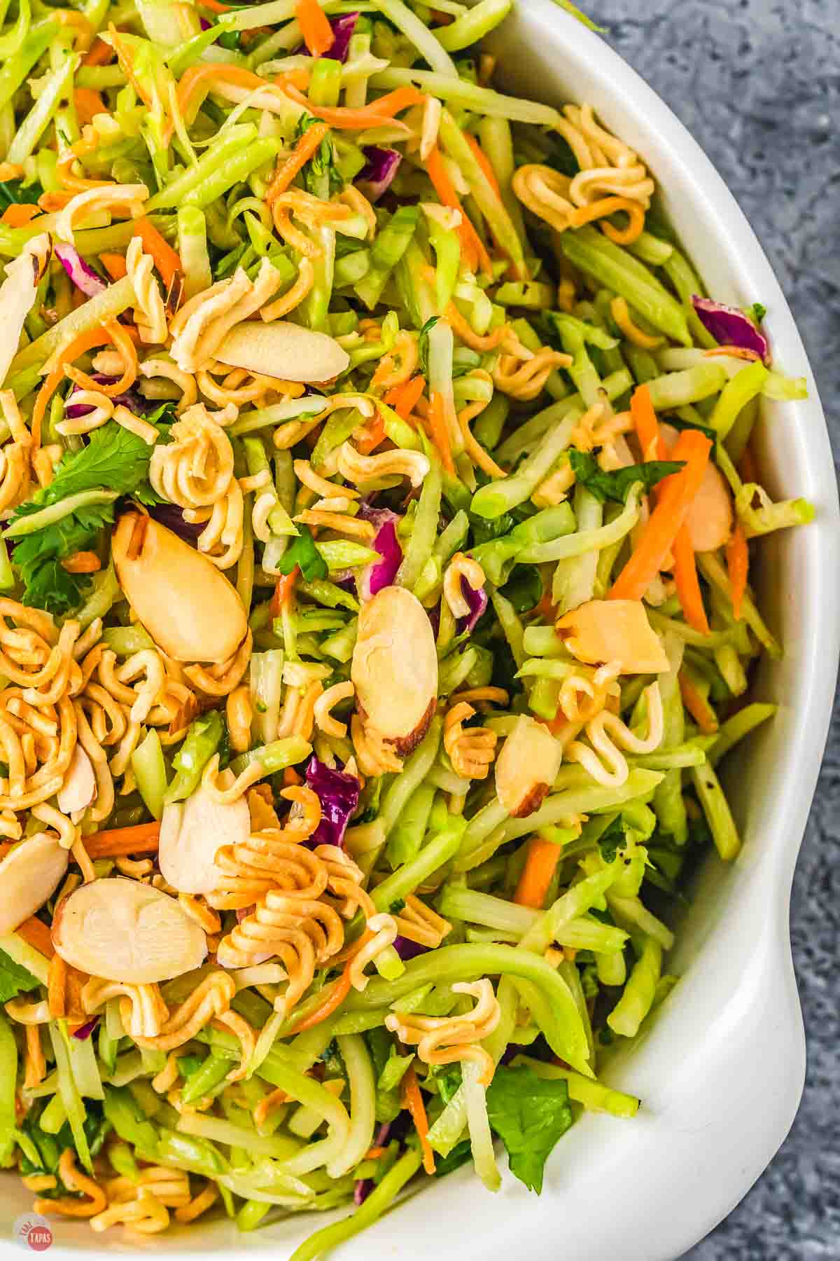 overhead picture of slaw