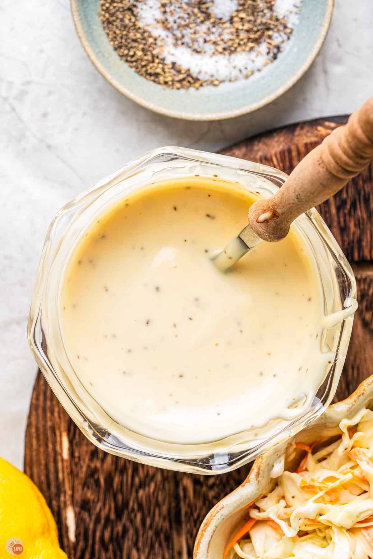 Creamy Coleslaw Dressing - Take Two Tapas Creamy Coleslaw Dressing - Take Two Tapas