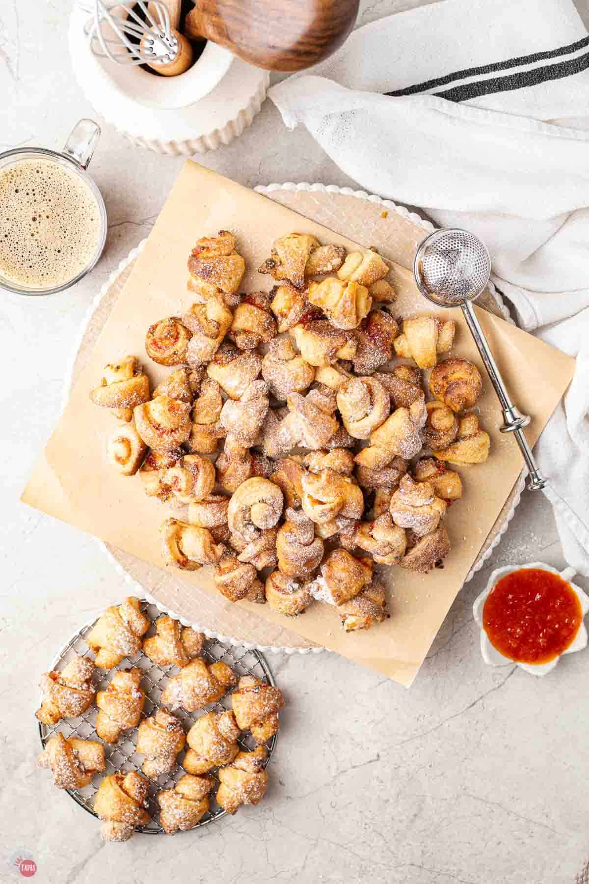 platter of cookies