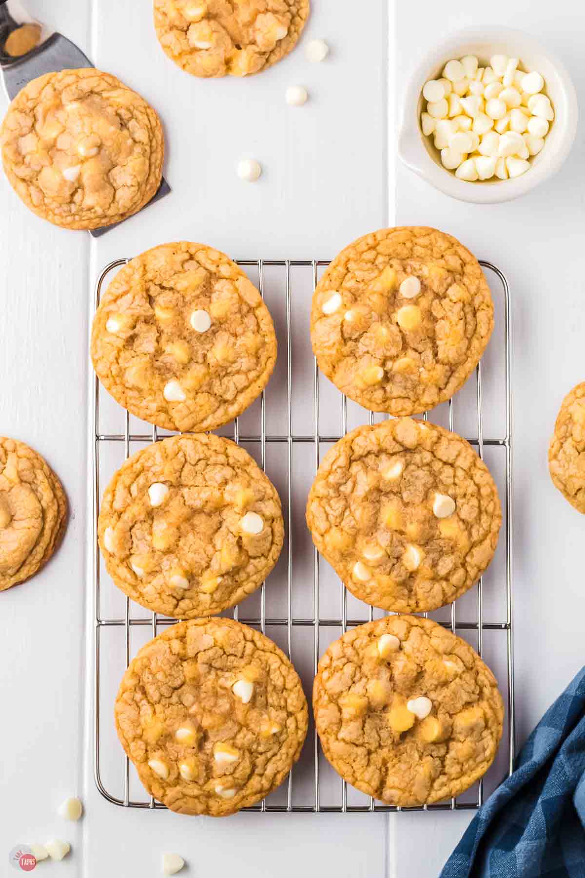 cookies on a cooling rack
