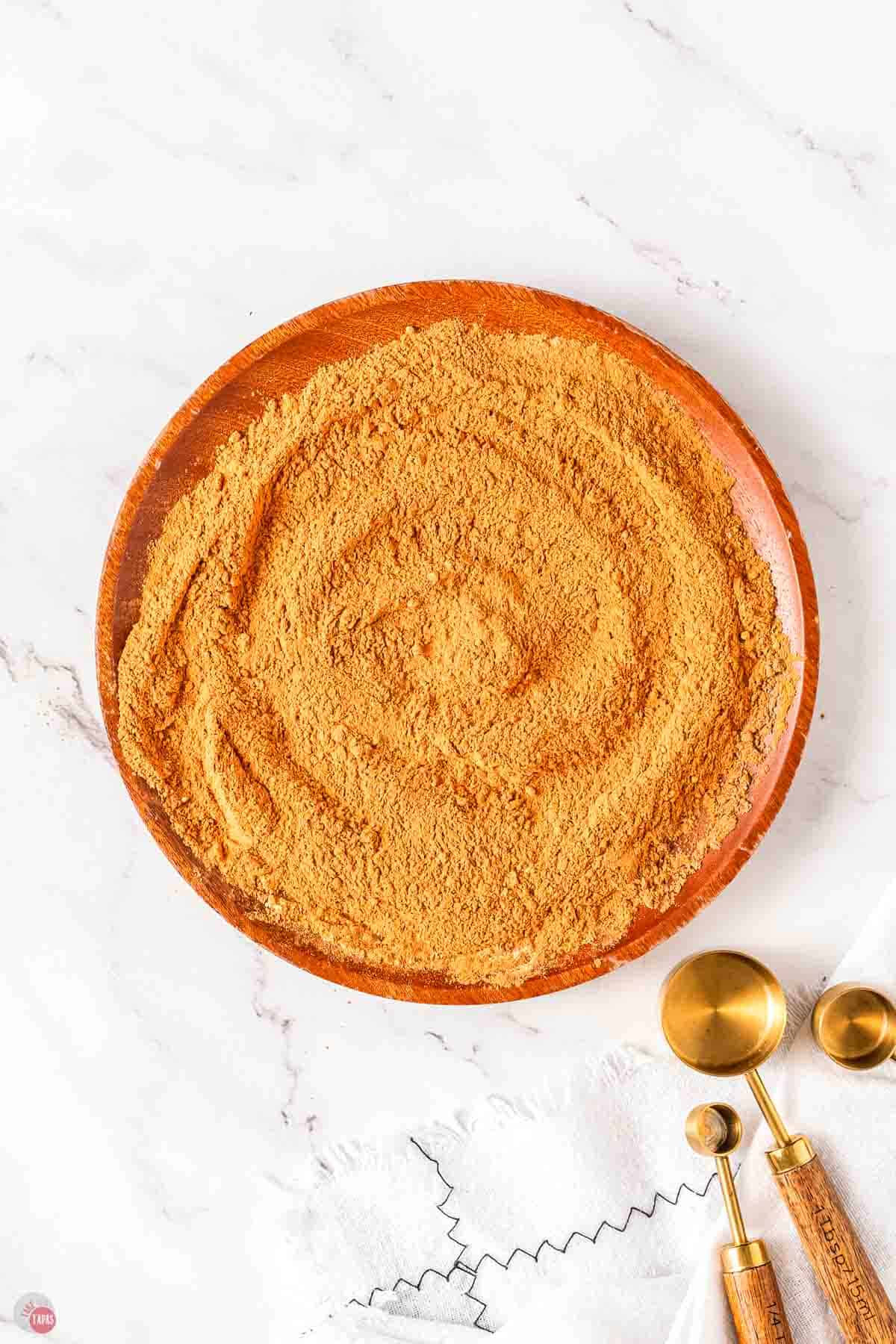spice mix on a plate